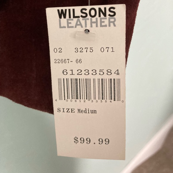 Wilson Leather Jacket vintage
NWT-M
Maroon - Picture 5 of 11